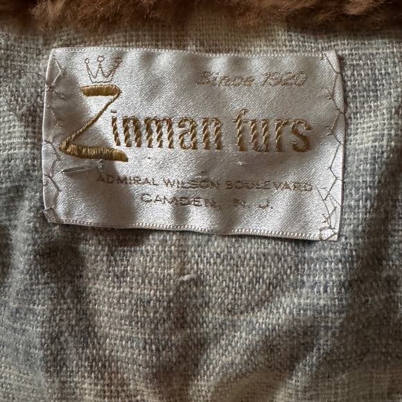 Zinman fur jacket coat - Picture 11 of 13